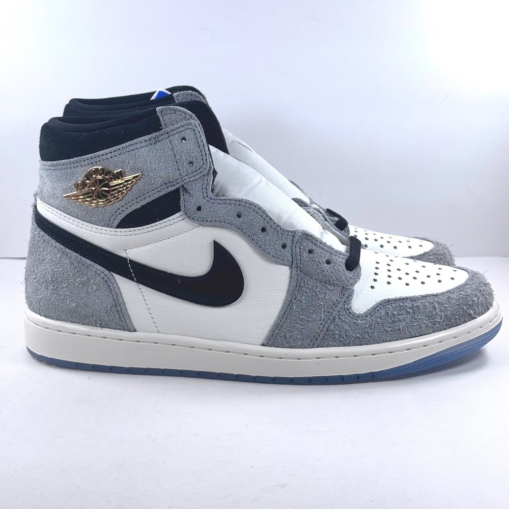 Nike Air Jordan 1 Retro High OG Washed Black Grey White DZ5485-051 Mens Sneaker